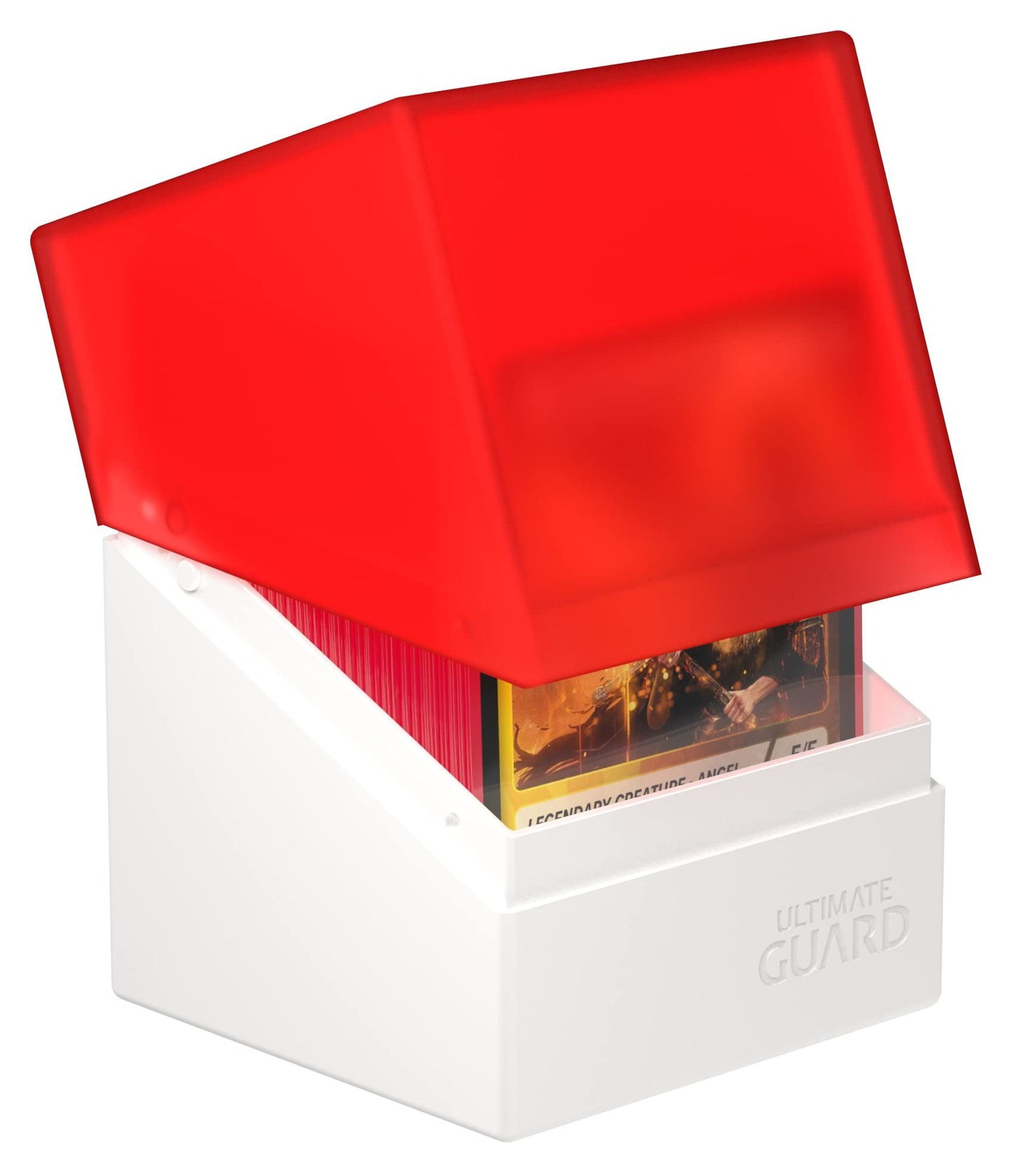 Ultimate Guard Boulder Deck Case 100+ SYNERGY Red/White
