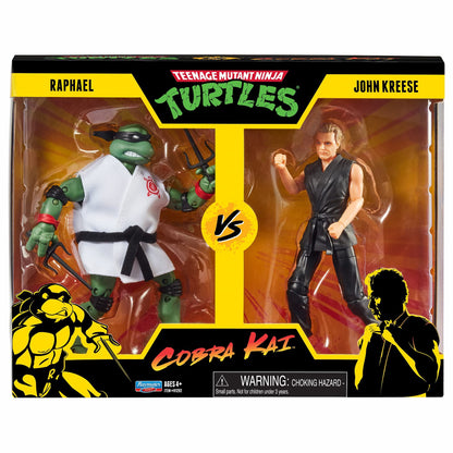 TMNT vs Cobra Kai 2-Packs Raphael vs John Kreese /Toys