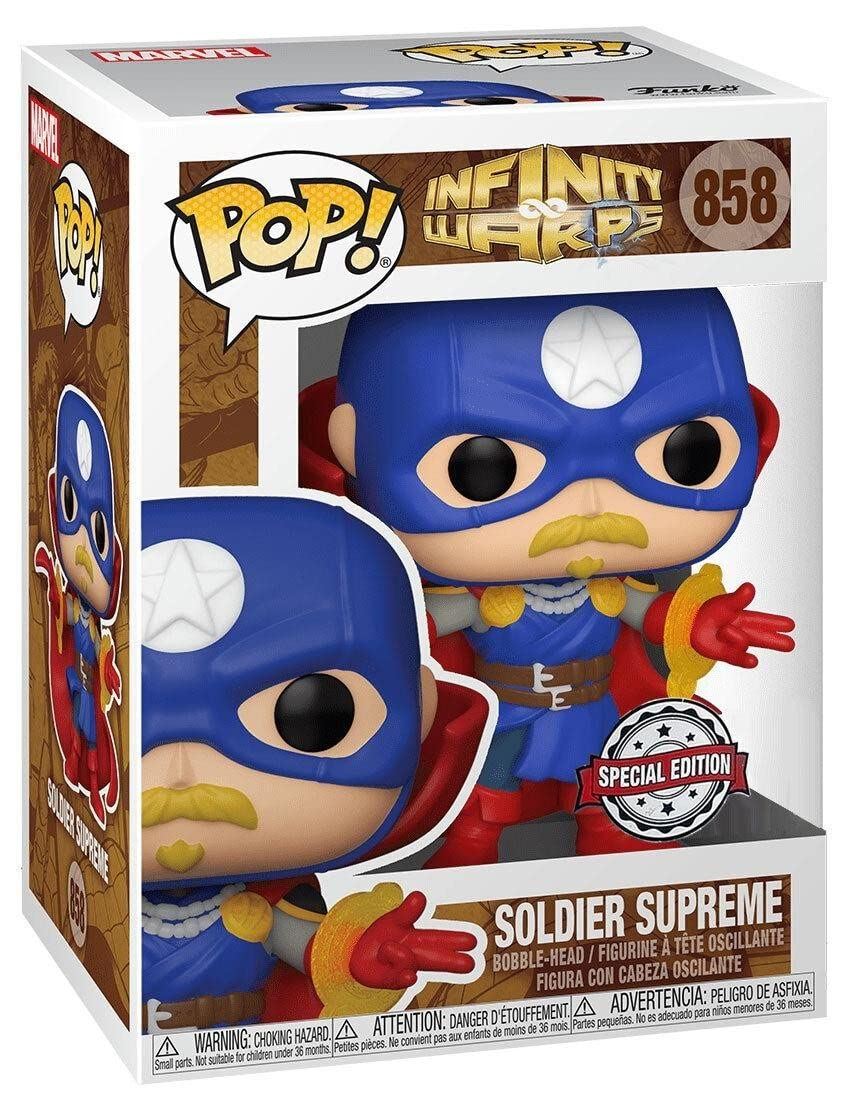 Funko - Marvel: Infinity Warps (Soldier Supreme) POP! Vinyl /Figures