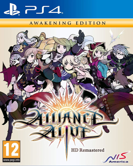 The Alliance Alive HD Remastered (Awakening Edition) /PS4 *New & Sealed*