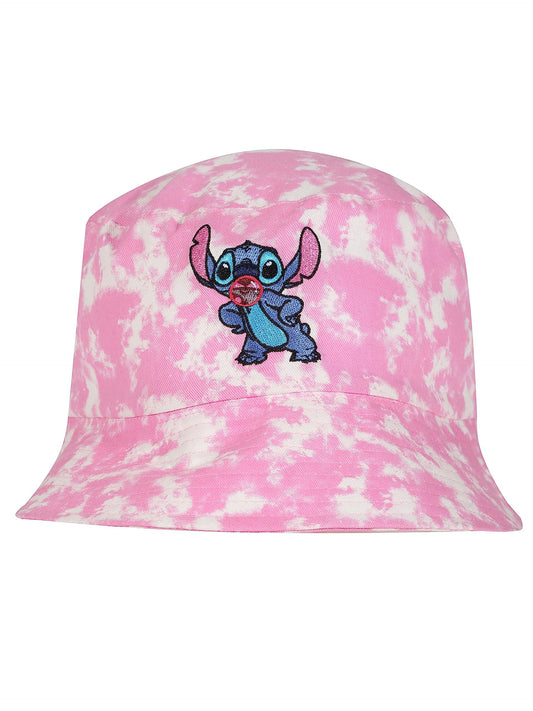 Heroes Inc. Official Disney Lilo and Stitch Adult Unisex Bucket Hat Pink