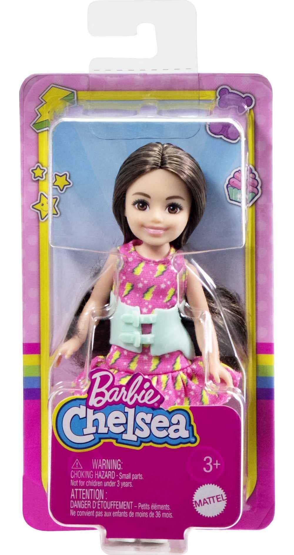 Barbie - Chelsea Core Doll With Pink Watermelon Dress  /Toys