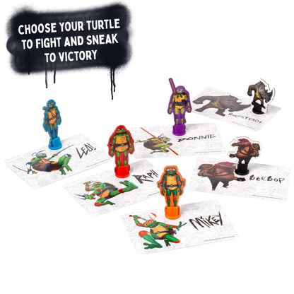 Ideal - TMNT Sewer Battle Pressmatic Game /Boardgames