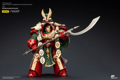 Warhammer The Horus Heresy Action Figure 1/18 Thousand sons Legion Praetor in Ca
