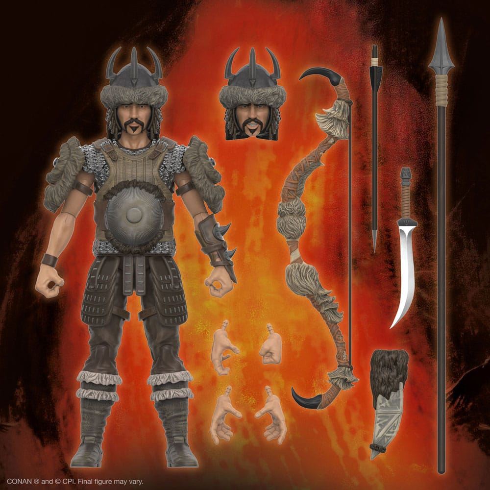 Conan the Barbarian Ultimates Action Figure Subotai (Battle of the  Mounds) 18cm