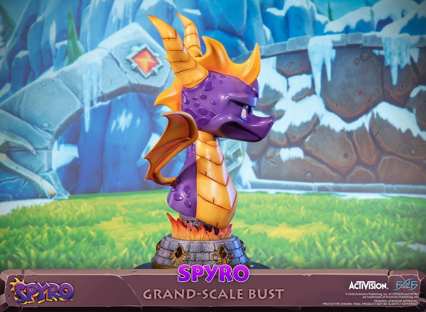 First4Figures - Spyro The Dragon (Spyro Grand-Scale Bust) RESIN Statue