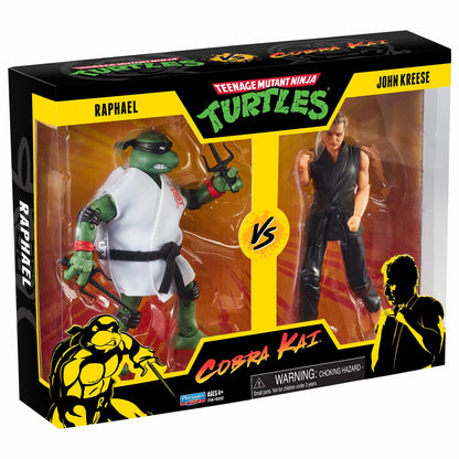 TMNT vs Cobra Kai 2-Packs Raphael vs John Kreese /Toys