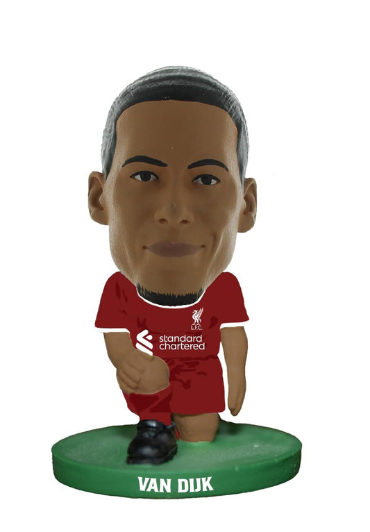 Soccerstarz Liverpool Virgil Van Dijk Home Kit (2024sion) (Take The Knee Pose)