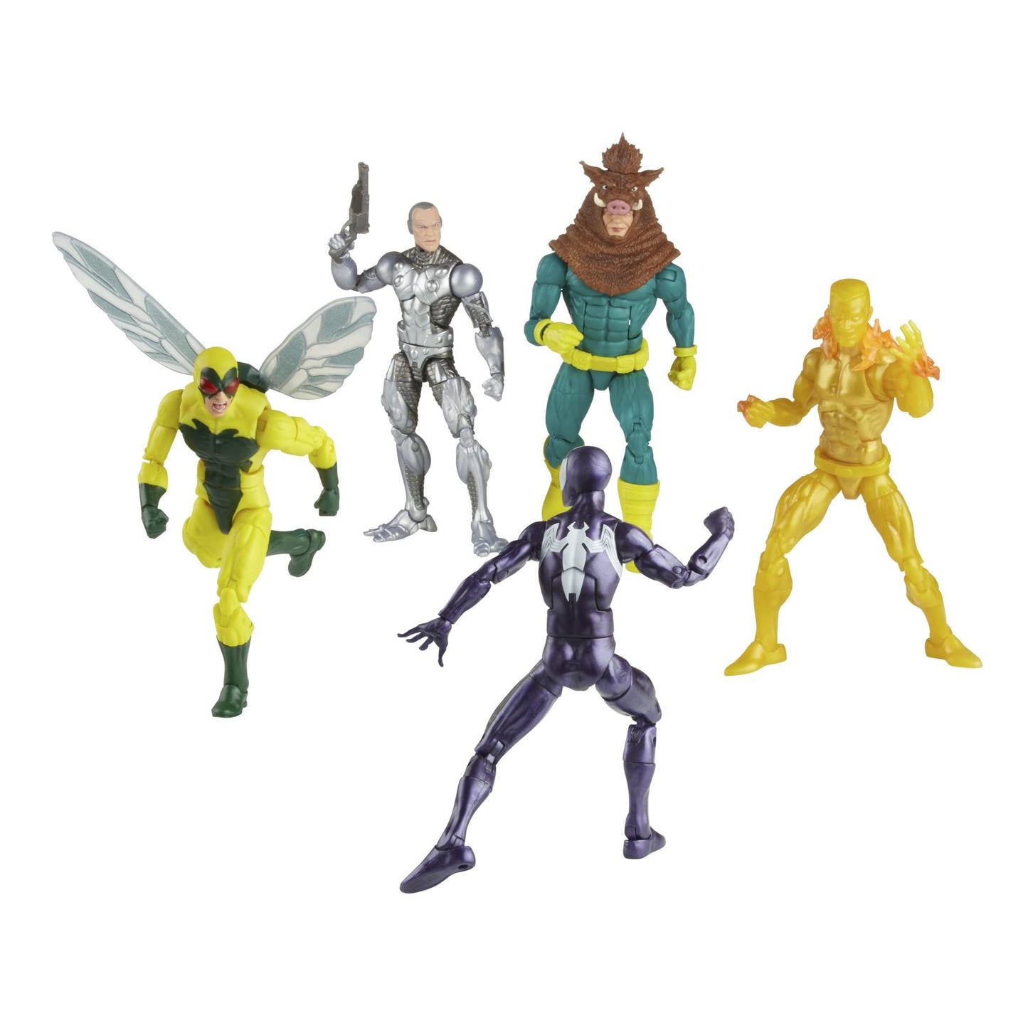 Spider-Man Marvel Legends 5-Pack Spider-Man Silvermane 15cm