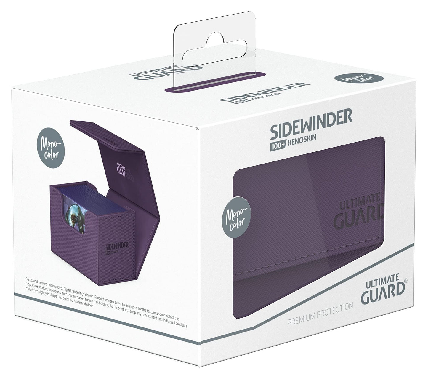 Ultimate Guard Sidewinder 100+ XenoSkin Monocolor Purple