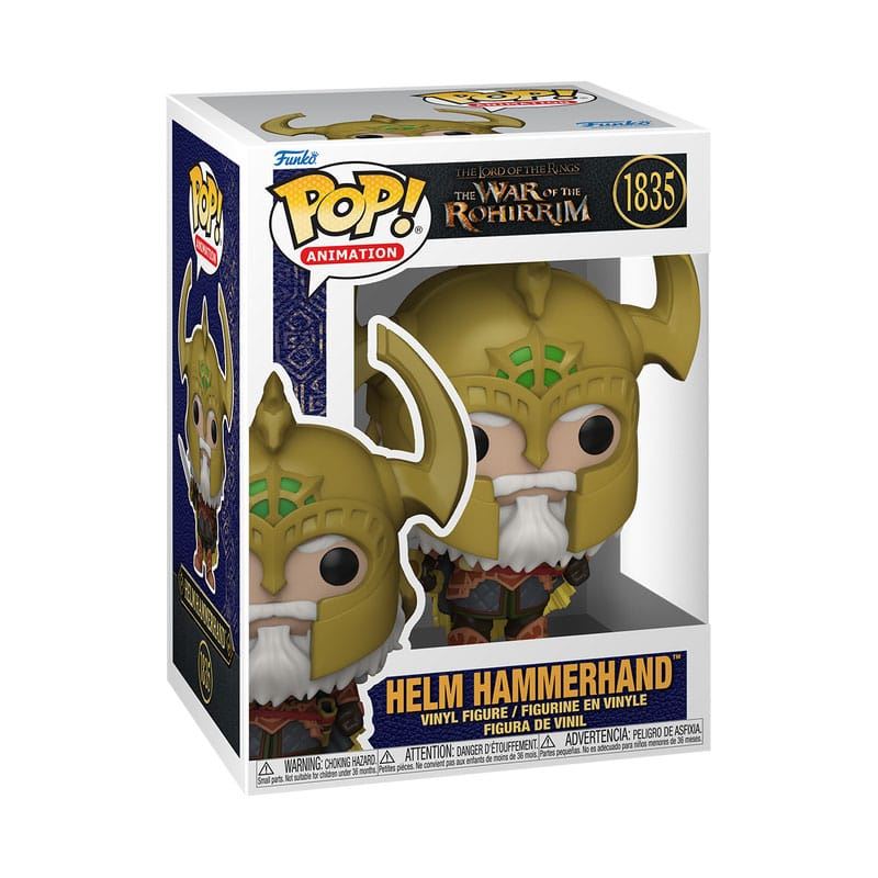 The Lord of the Rings The War of the Rohirrim POP! Movies Helm Hammerhand 9cm