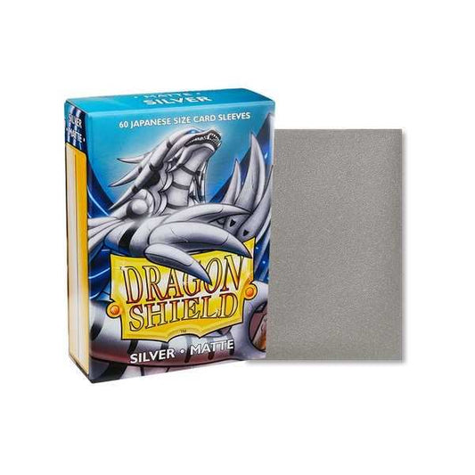 UNIT Dragon Shield Matte Japanese Size- Silver (60)