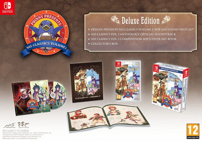 Prinny Presents NIS Classics Volume 1 DELUXE Edition /Switch *New & Sealed*