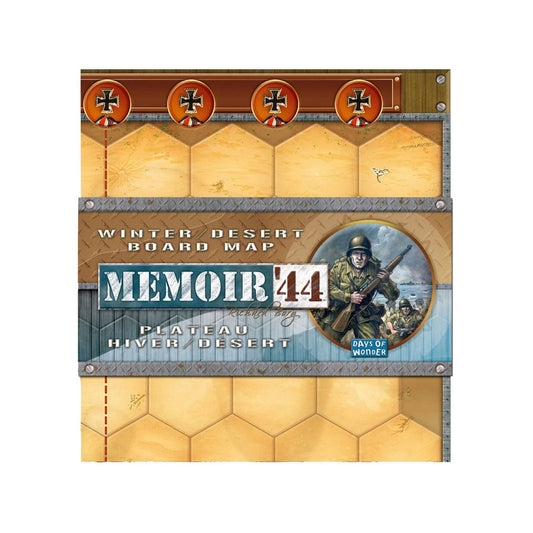 Memoir '44 Winter/Desert Board Map