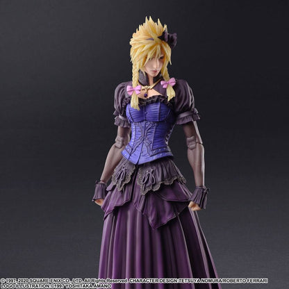 Final Fantasy VII Remake Play Arts Kai Action Figure Cloud Strife Dress Ver. 28