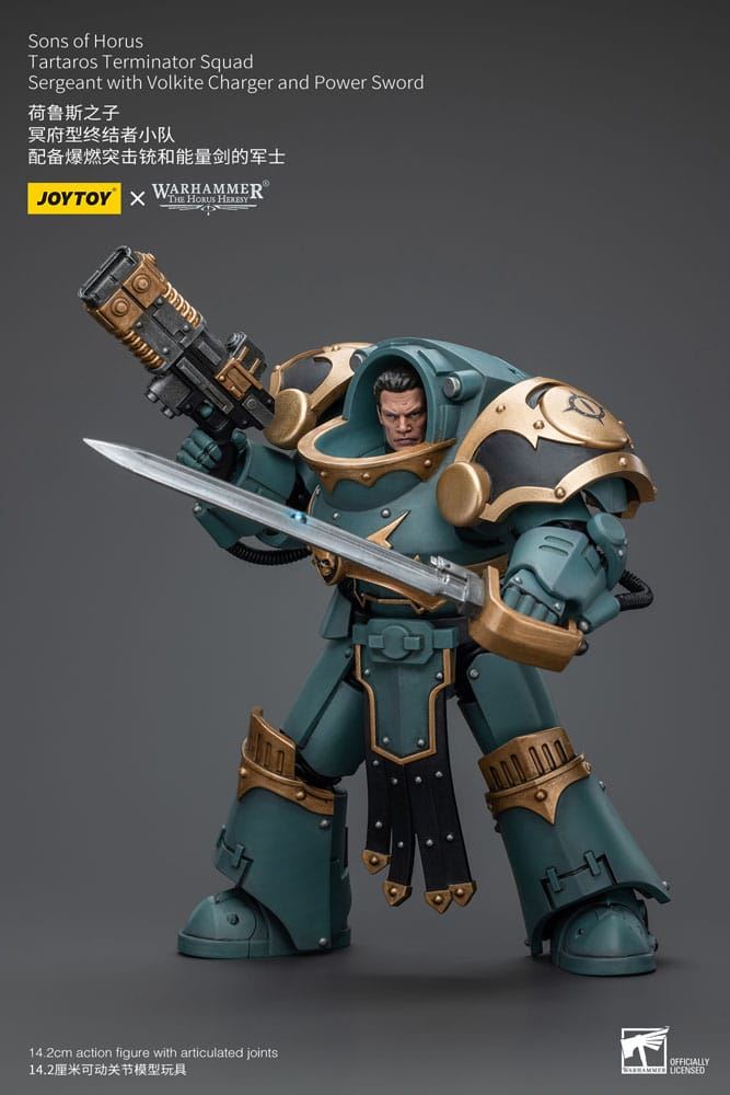 Warhammer Horus Heresy Tartaros Terminator Squad Sergeant Volkite 12cm