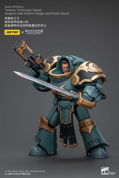 Warhammer Horus Heresy Tartaros Terminator Squad Sergeant Volkite 12cm