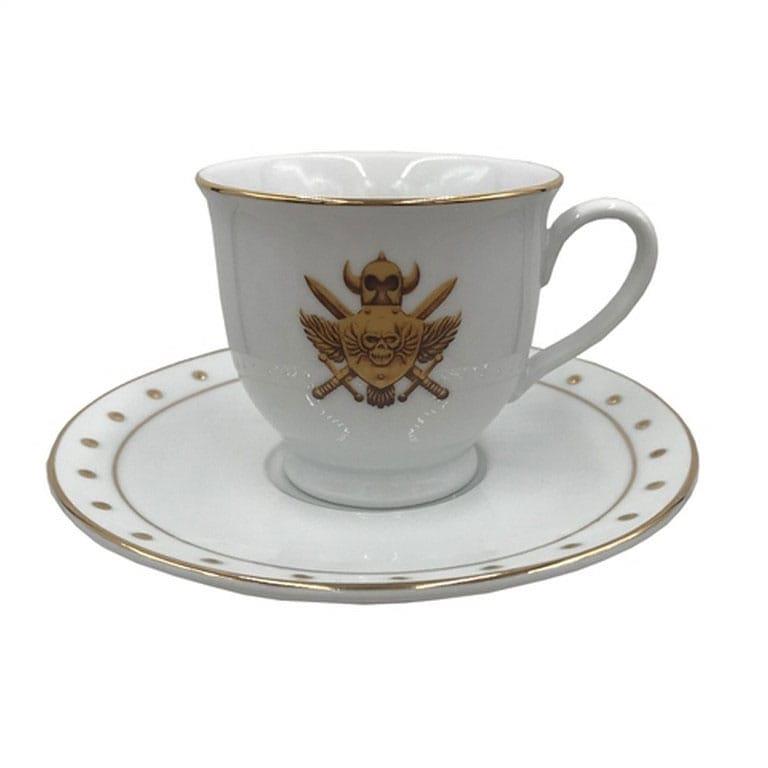 Masters of the Universe Revelation Castle Grayskull Crest Porcelain Cup & Saucer