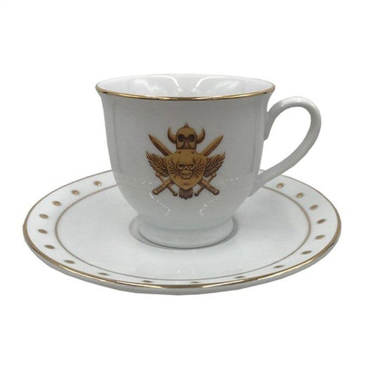 Masters of the Universe Revelation Castle Grayskull Crest Porcelain Cup & Saucer