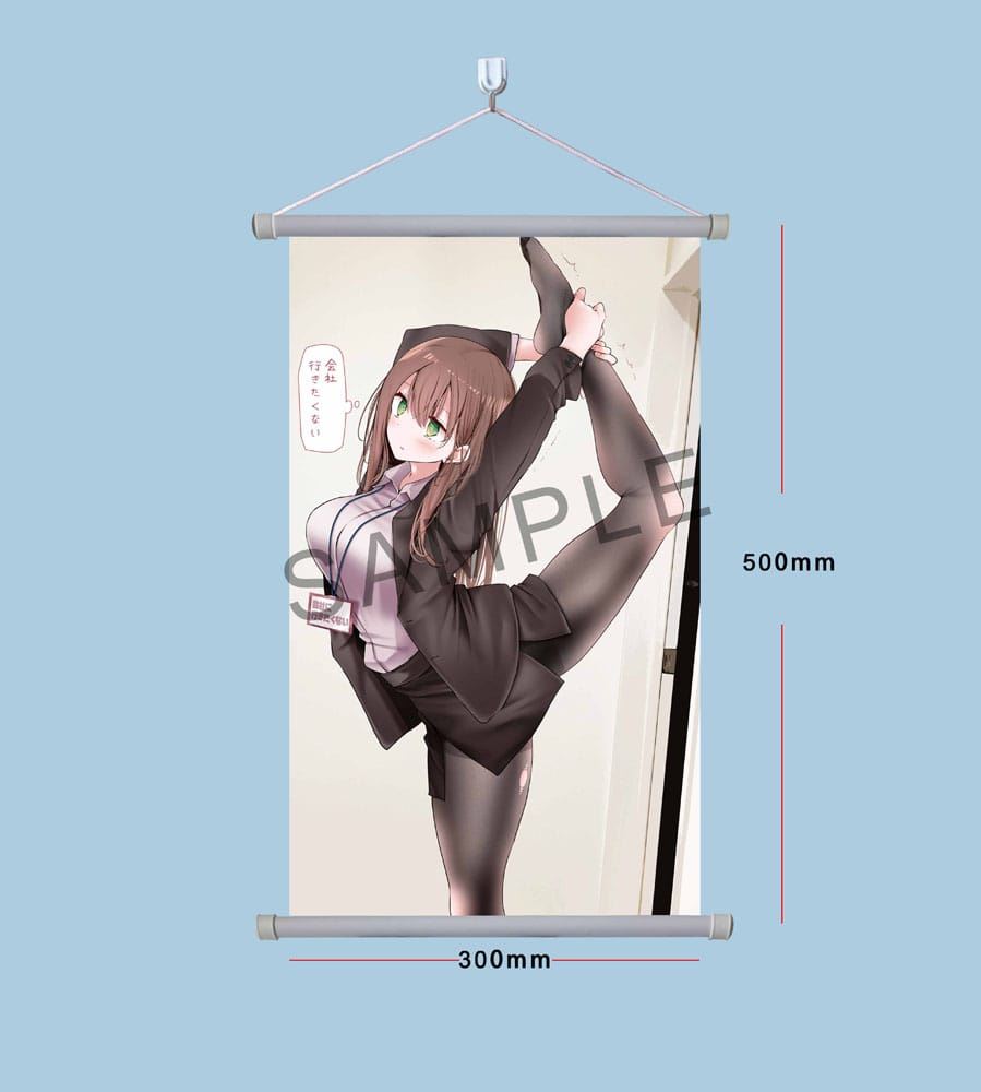 Original Character PVC Statue 1/6 OL-chan Who Doesn't Want to Go to Work White V