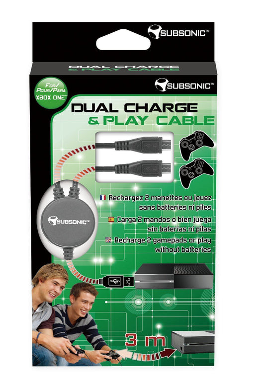 Dual Charge Play Cable Microsoft Xbox One