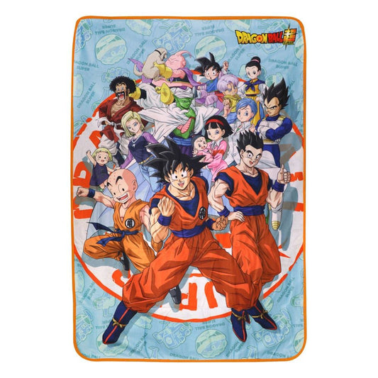Dragon Ball Super Fleece Blanket Universe Survival Iconic Characters 100 x 150 c