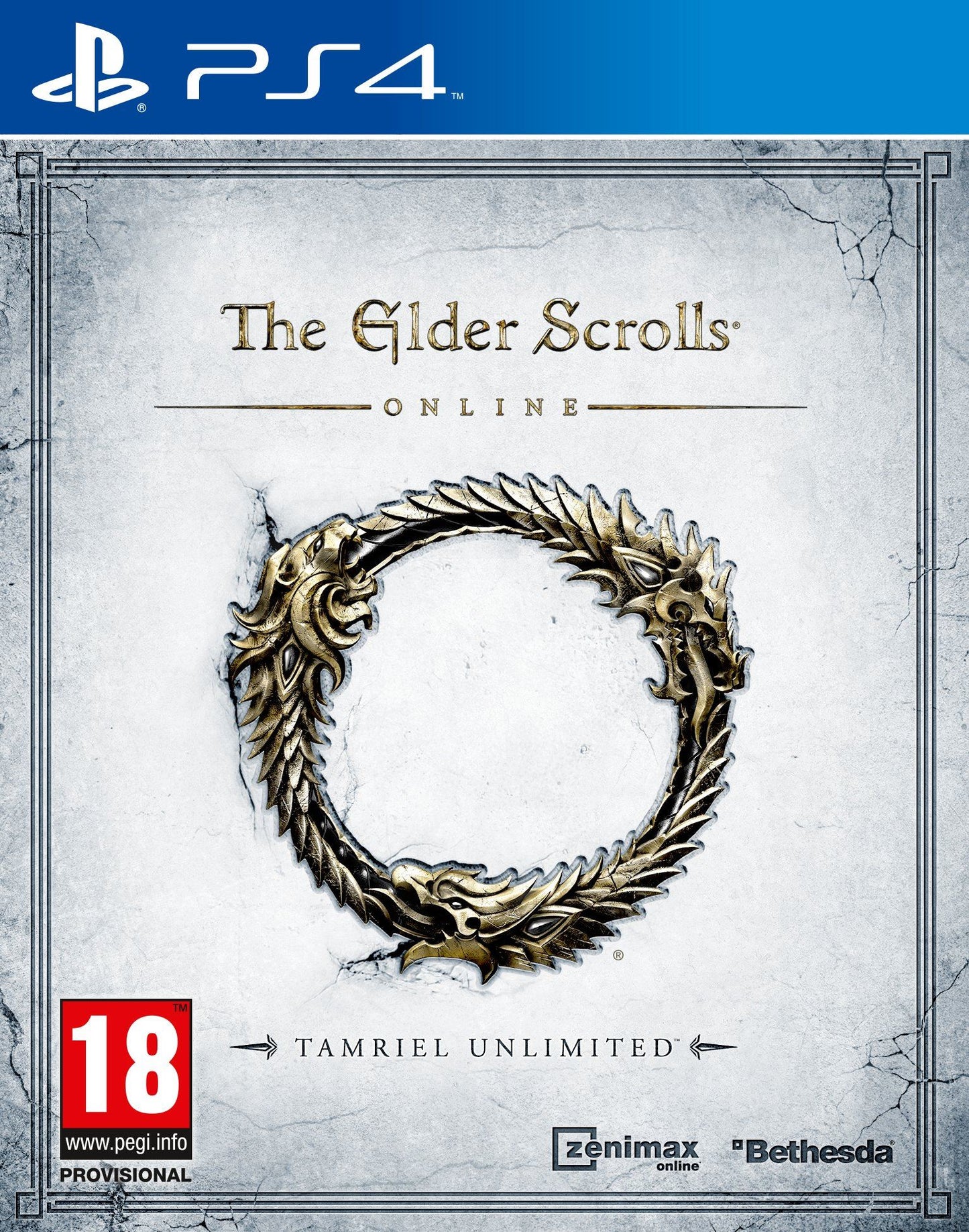 Elder Scrolls Online - Tamriel Unlimited (DELETED TITLE) /PS4 *New & Sealed*