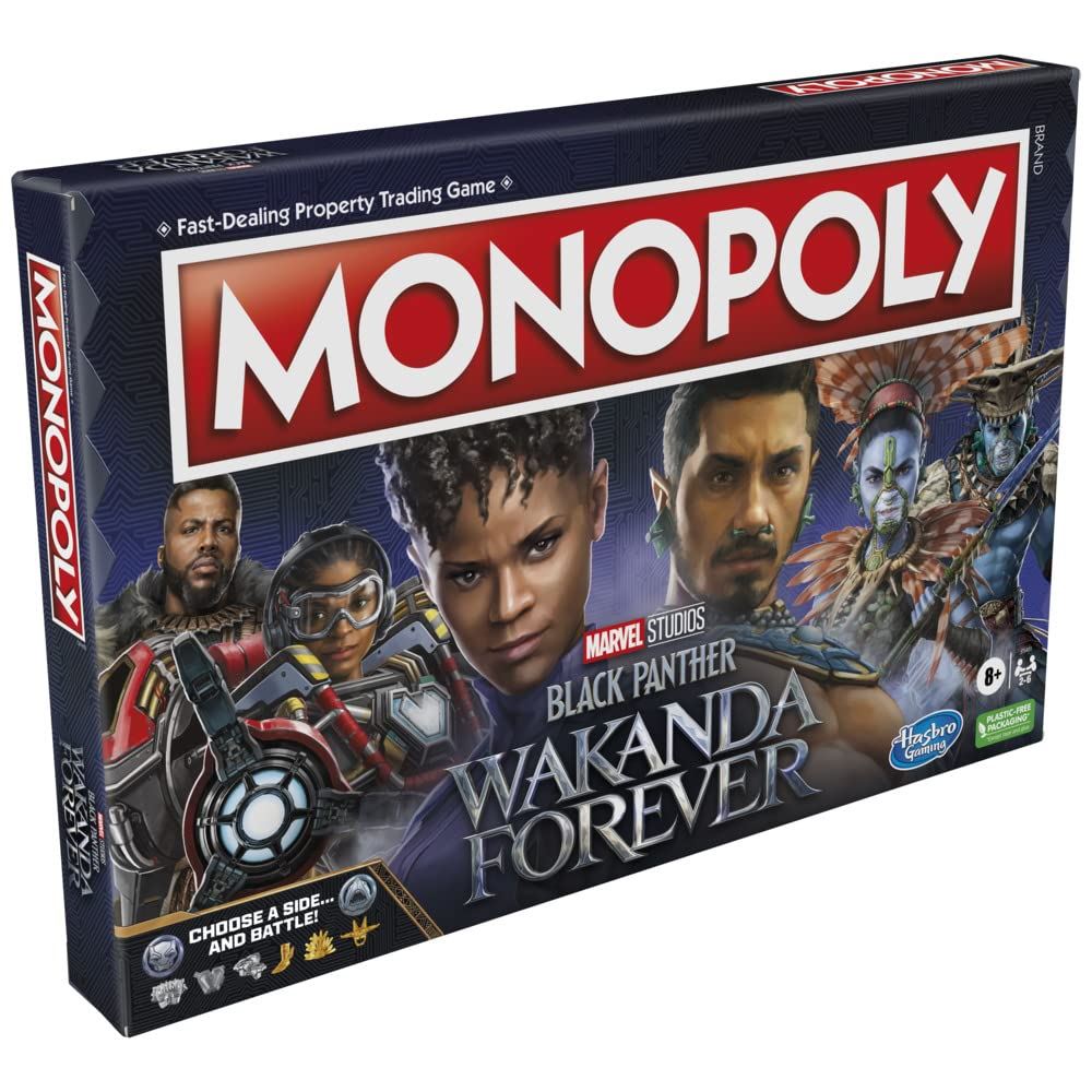 Monopoly - Black Panther Wakanda Forever Edition /Boardgames
