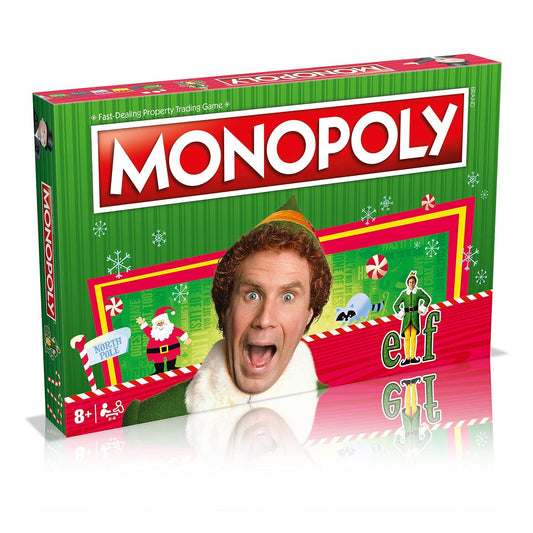 Winning Moves Elf Monopoly Board Game, Choose your festive token and advance to