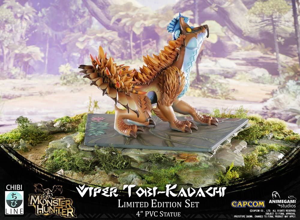 Animegami Chibi - Monster Hunter PVC (Viper Tobi-Kadachi) /Figures