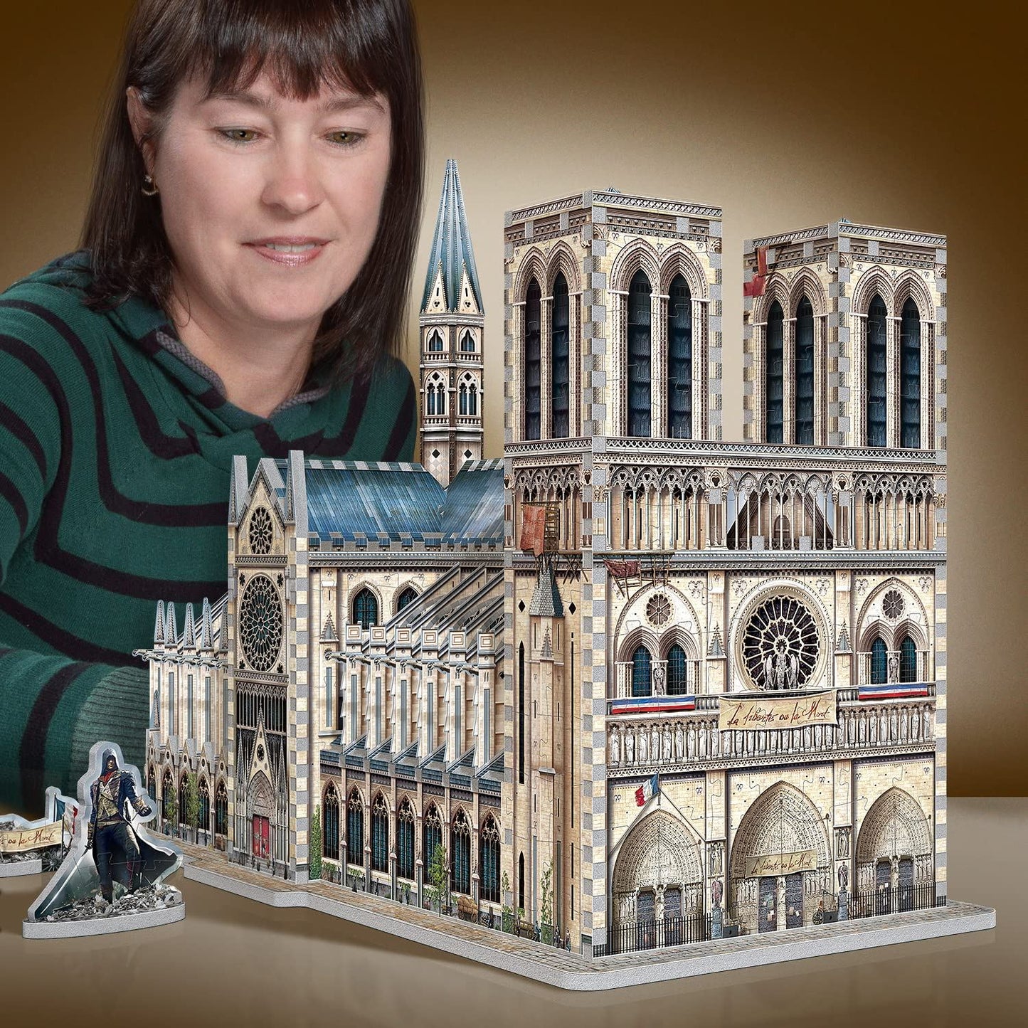 Wrebbit 3D Puzzle - Assassins Creed Notre Dame