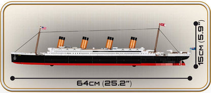 Cobi R.M.S. Titanic Ship 722pcs 1:450 Building Blocks New in Box Set 1929