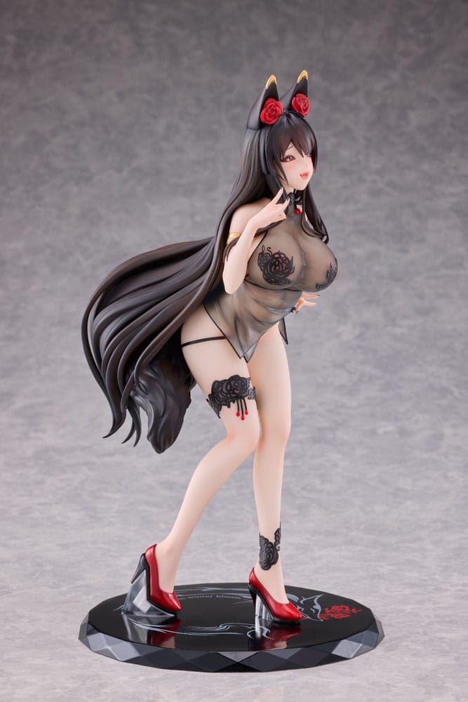 Original Character PVC Statue 1/6 Rose Fox Girl Blooming in Midwinter Illustrate