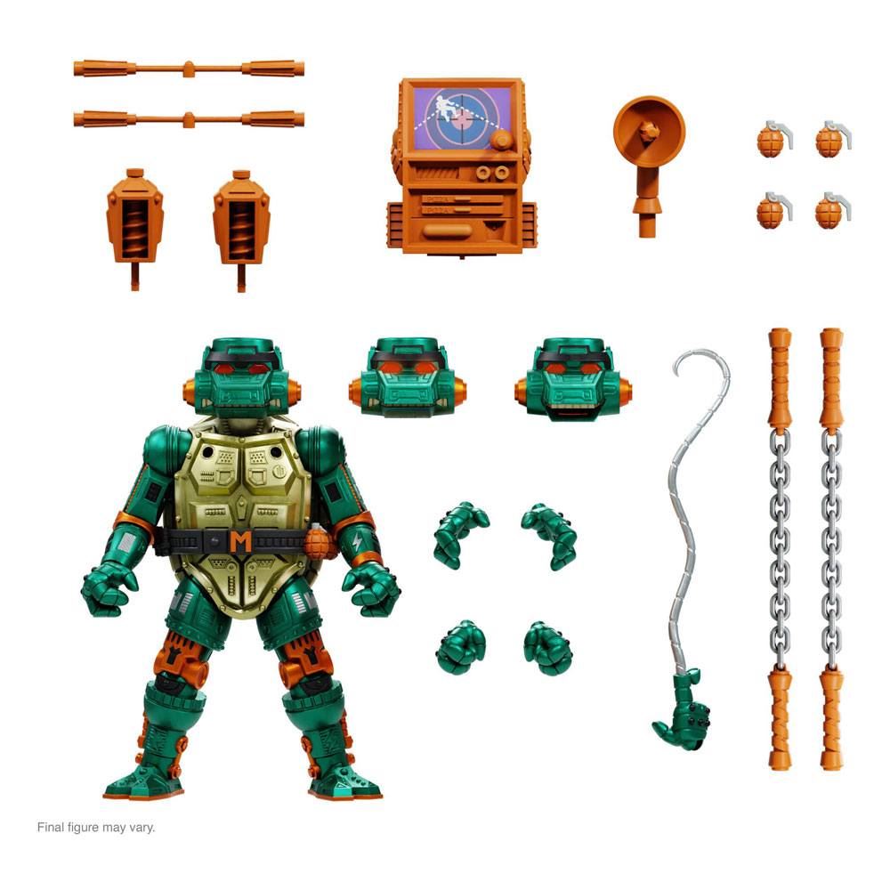 TMNT Ultimates Figure Warrior Metalhead Michelangelo 18cm