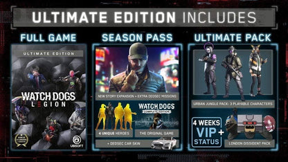 Watch Dogs: Legion - Ultimate Edition /PS4 *New & Sealed*
