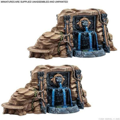 Icons Of Bast Terrain Pack: Marvel Crisis Protocol