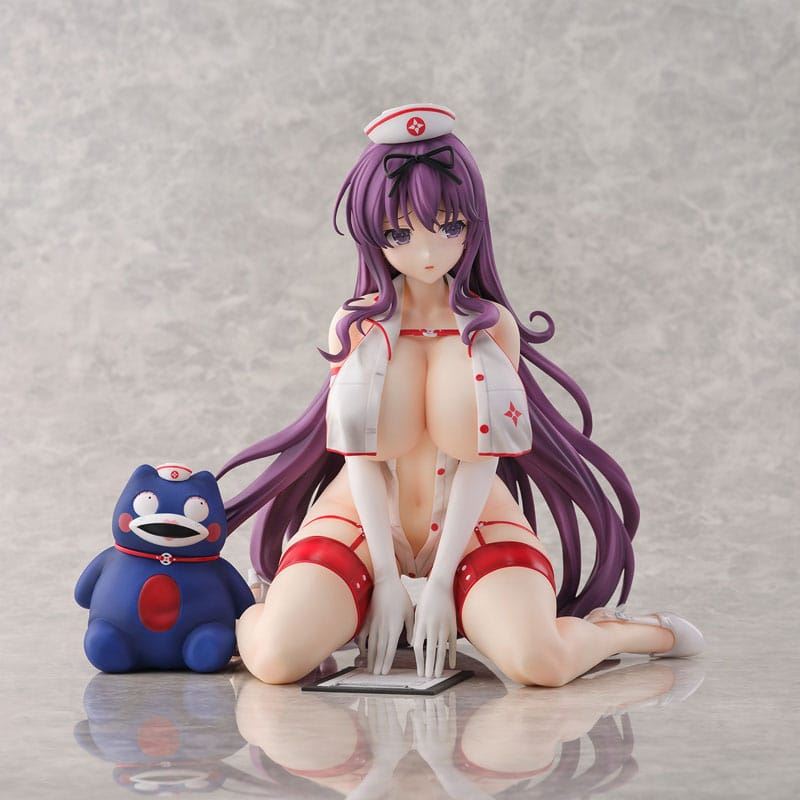 Shinobi Master Senran Kagura: New Link PVC Statue 1/4 Murasaki: Sexy Nurse Ver.