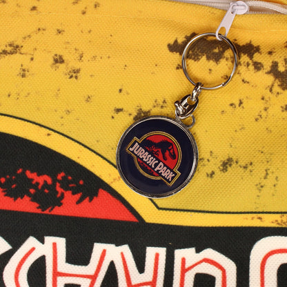 Jurassic Park Metal Keychain Movie Logo 7 cm