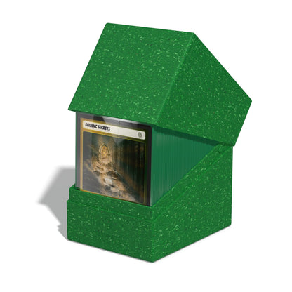 Ultimate Guard Return To Earth Boulder Deck Case 133+ Standard Size Green