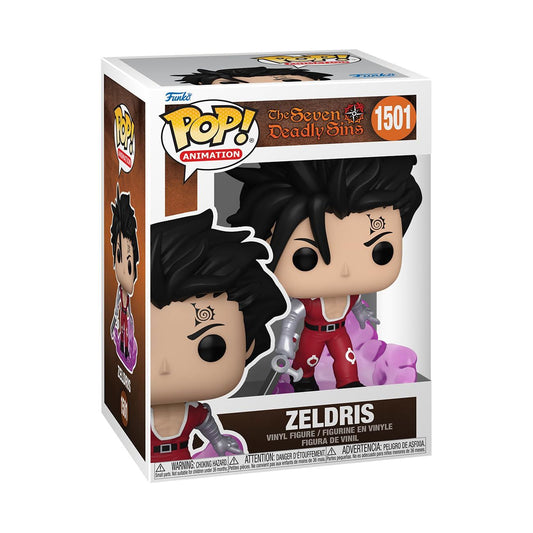 Seven Deadly Sins Pop! Animation Vinyl Figure Zeldris 9 cm