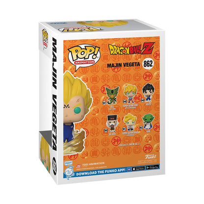 Dragonball Z POP! & Tee Box Majin Vegeta (GW) Size XL