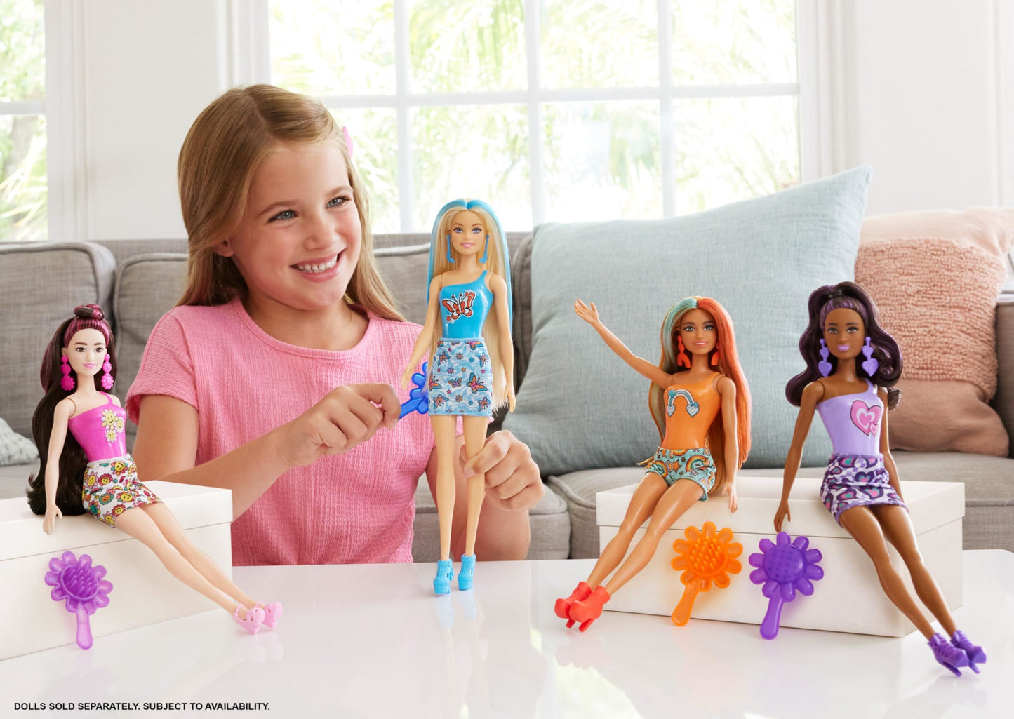 Barbie - Colour Reveal Groovy Series /Toys