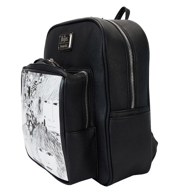 The Beatles by Loungefly Mini Backpack Revolver Album with Record Pouch