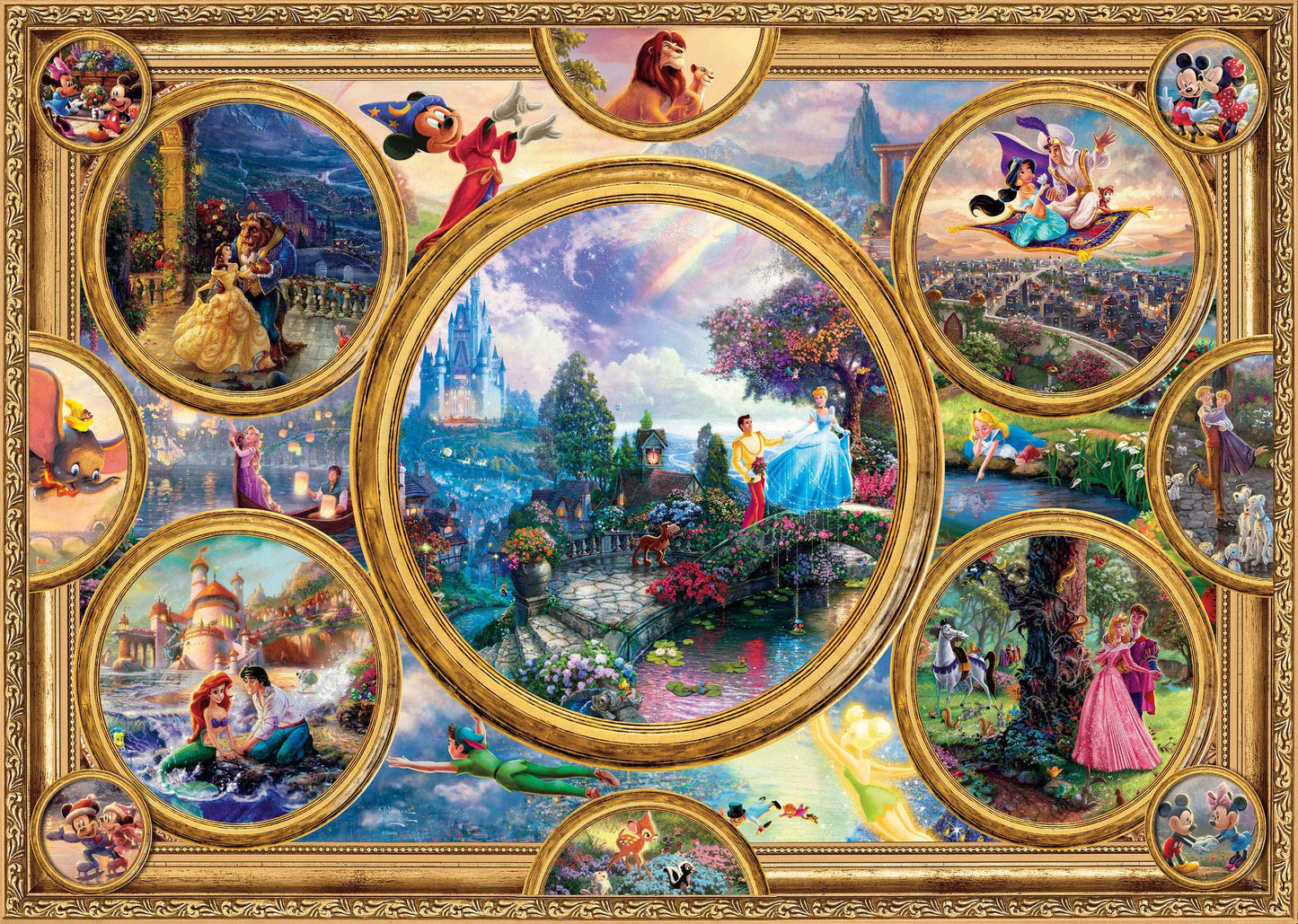 Thomas Kinkade: Disney Dreams Collection (2000pc)