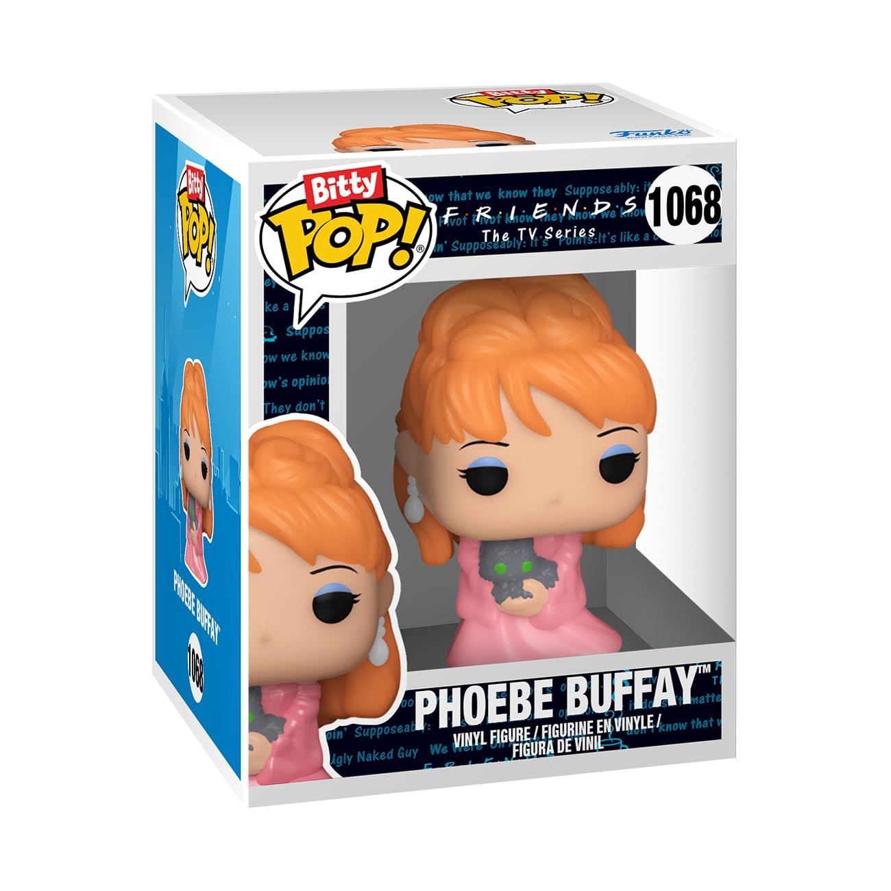 Friends Bitty POP! Vinyl Figure 4-Pack 80's Rachel 2,5 cm
