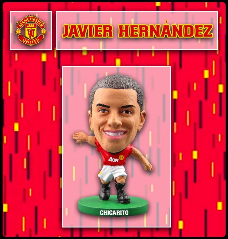 Soccerstarz - Man Utd Javier Hern?ndez - Home Kit (2014 version)
