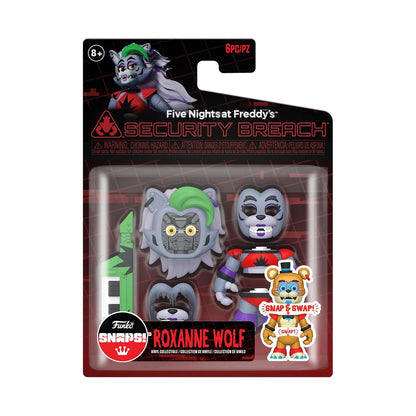 Five Nights at Freddy's Snap Action Figure Glamrock Roxanna 9 cm