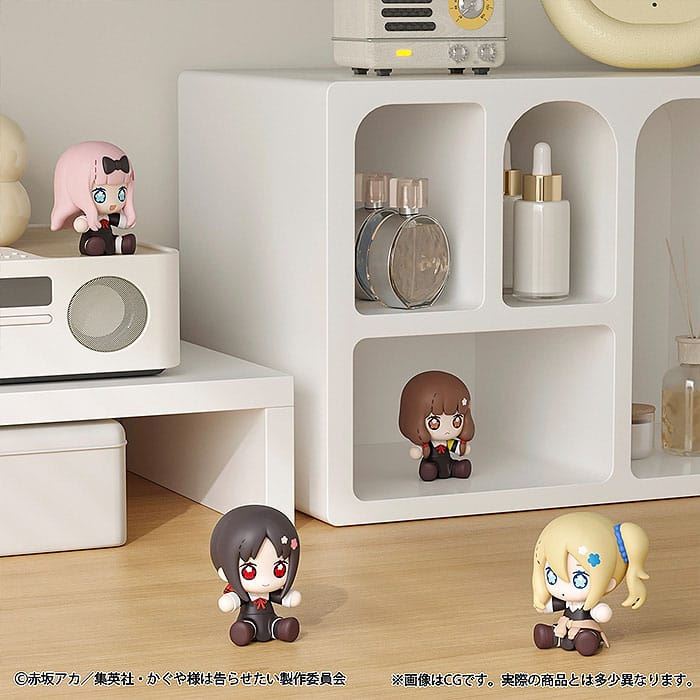Kaguya-sama Love is War First Kiss Never Ends Huggy Chibi Chika Fujiwara 6cm