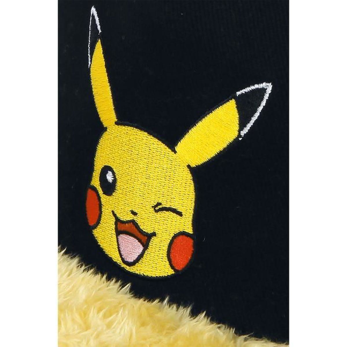 Pokemon Pikachu Wink Snapback PKMN Cap Black