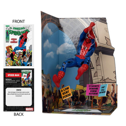 Marvel Collection PVC Statue 1/10 Spider-Man (The Amazing Spider-Man #68) (Gold